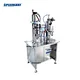 Semi‑Automatic Pneumatic Aerosol Filler PLC Control High‑Precision Alcohol Cosmetic Food Filling Machine With Driving Motor